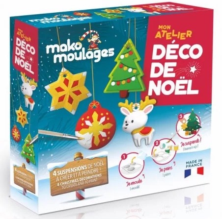 Mon atelier déco de Noël de Mako Moulages